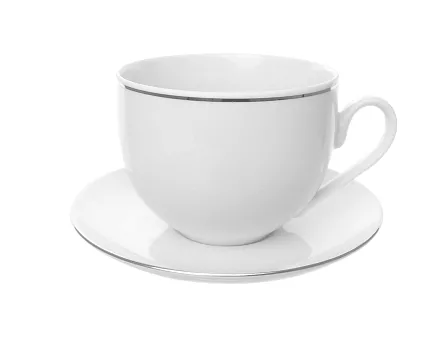 Filiżanka ze spodkiem 0,45 L / 15,7 cm Chodzież - Yvonne 9718
