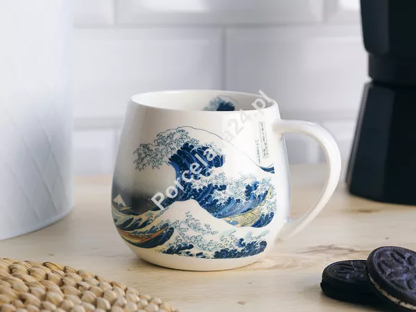 Kubek 0,43 L Duo - The Great Wave by Hokusai 15.TGW.K43 Kubek 0,43 L Duo - The Great Wave by Hokusai 15.TGW.K43