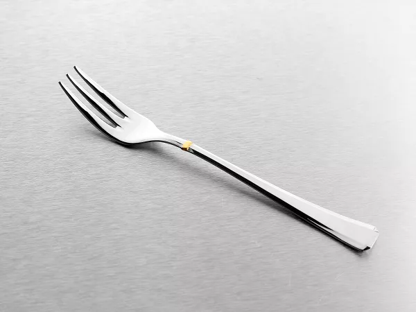 Komplet 6 widelczyków do ciasta 15 cm Pintinox 1929 - Leonardo (3.0 mm) złocone Komplet 6 widelczyków do ciasta 15 cm Pintinox 1929 - Leonardo (3.0 mm) złocone