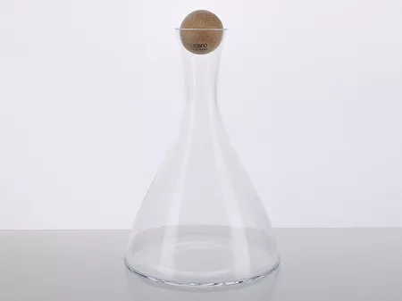 Karafka / Dekanter z drewnianym korkiem 1000 ml Krosno - Wine Connoisseur 7197