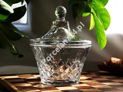 Cukiernica szklana 9,5 cm z pokrywką Kaveh - Calvin 52.CUK.CAL