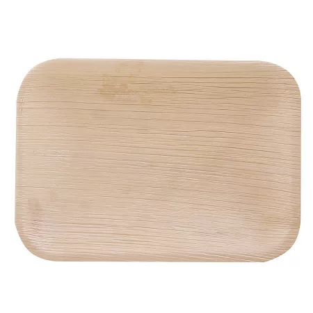 Talerz prostokątny 24 x 15,5 cm z liści palmowych - EM.LP.TPR24 Talerz prostokątny 24 x 15,5 cm z liści palmowych - EM.LP.TPR24