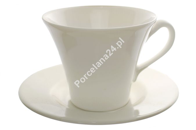 Filiżanka ze spodkiem 0,10 L / 11,5 cm Karolina - Lorel ecru Filiżanka ze spodkiem 0,10 L / 11,5 cm Karolina - Lorel ecru
