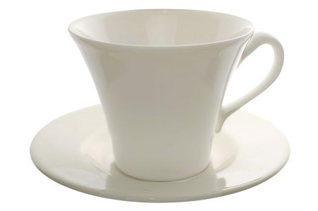 Filiżanka ze spodkiem 0,10 L / 11,5 cm Karolina - Lorel ecru