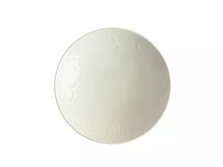 Talerz głęboki 22 cm Lubiana - Hanami Kremowa Biel