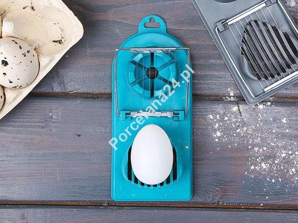 Krajalnica do jajek podwójna 19,5 cm Altom Design - Voyager Turkusowa 07.AK.5579 Krajalnica do jajek podwójna 19,5 cm Altom Design - Voyager Turkusowa 07.AK.5579
