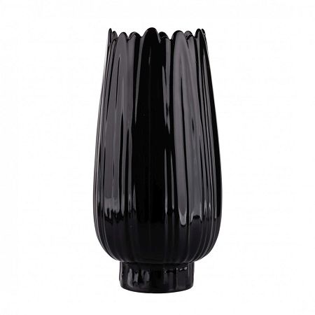 Wazon ceramiczny 24,5 cm Altom Design - Czarny 07.WAZ.1181 Wazon ceramiczny 24,5 cm Altom Design - Czarny 07.WAZ.1181