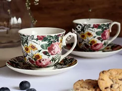 Kpl. filiżanek ze spodkiem 250 ml (2 szt.) Duo - Spring 15.SPR.K2FS