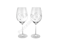 Kpl. kieliszków do wina 470 ml (2szt) Mati - Kwiaty Folk 21.FOLK-0470
