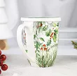 Kubek z zaparzaczem 0,36 l  Duo - Christmas Leaves 15.CHLE.KZ