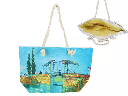 Torba na ramię 56 x 37 cm Hanipol - Vincent van Gogh - Zwodzony most Langlois w Arles 33.021-9212