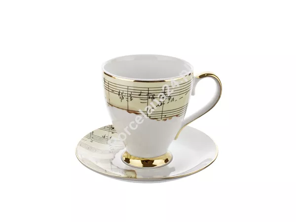 Kubek ze spodkiem 0,3 L / 18,5 cm Bogucice - Wieniawski 552 Kubek ze spodkiem 0,3 L / 18,5 cm Bogucice - Wieniawski 552