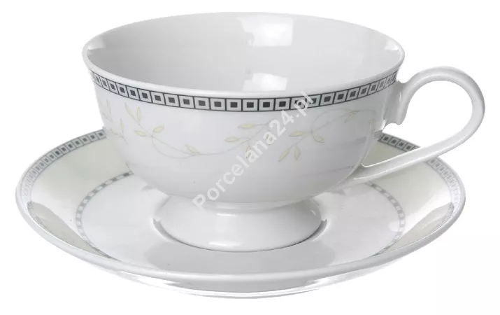 Filiżanka ze spodkiem 0,22 L / 14,5 cm (do herbaty) Ćmielów - Astra K601 MARZENIE Filiżanka ze spodkiem 0,22 L / 14,5 cm (do herbaty) Ćmielów - Astra K601 MARZENIE