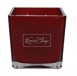 Świeca zapachowa w szkle LUXE 350g Clem-Goa - Sekret kwadrat BL05GR
