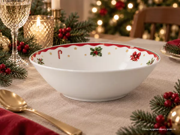 Salaterka 23 cm Chodzież - Ulubione Święta BN22 Salaterka 23 cm Chodzież - Ulubione Święta BN22
