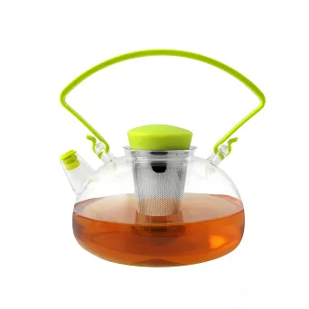 Zaparzacz do herbaty 1 L Vialli Design - AMO zielony 3734