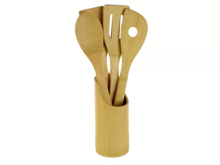 Komplet 4 narzędzi bambusowych SSW - 700106
