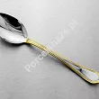 Komplet sztućców 65 cz. na 12 osób Hisar - Florence Gold (3.0/2.5 mm) złocone