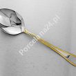 Komplet sztućców 65 cz. na 12 osób Hisar - Florence Gold (3.0/2.5 mm) złocone
