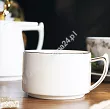 Zestaw imbryk z zaparzaczem 0,38 l + filiżanka 0,25 l (3 el.) Altom Design - Tea for One Złoty Jeleń 07.CB.2583