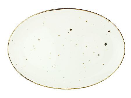 Półmisek 35 cm Bogucice - Alumina Cottage White 1108