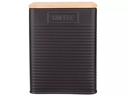 Puszka z pokrywką 11 x 11 cm L Altom Design - Coffee 07.PUSZ.8455