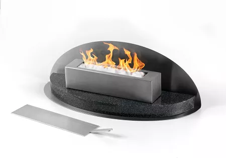 Biokominek 9,5 x 29 cm Home Stone - Granit Impala 25I.KO-04