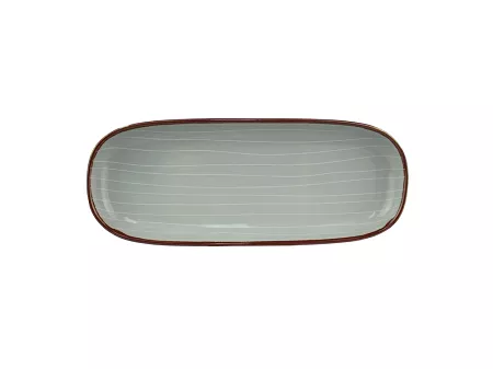 Półmisek 22 cm Bogucice - Alumina Bergen Grey 1110