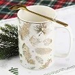 Kubek Prosty 300 ml Altom Design - Golden Winter 07.CHR.2505