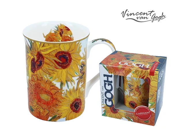 Kubek 0,42 L Carmani - Vincent van Gogh - Słoneczniki 33.830-2306 Kubek 0,42 L Carmani - Vincent van Gogh - Słoneczniki 33.830-2306