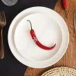 Komplet talerzy 6 osób (18 el.) (gładki) Rinart - Banquet ecru