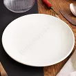 Komplet talerzy 6 osób (18 el.) (gładki) Rinart - Banquet ecru