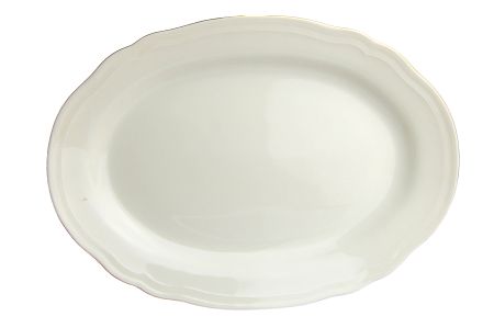 Półmisek owalny 32 cm Karolina - Castel 23011 - ecru