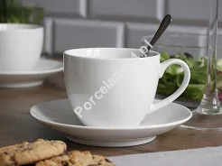 Filiżanka ze spodkiem 0,3 L / 16 cm Bogucice - Active coup rosy white 09S.FIL.FS30-A