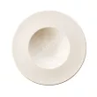 Talerz do pasty 28 cm (z szerokim rantem) Rinart - Banquet ecru