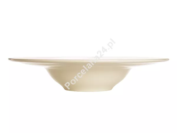 Talerz do pasty 28 cm (z szerokim rantem) Rinart - Banquet ecru Talerz do pasty 28 cm (z szerokim rantem) Rinart - Banquet ecru