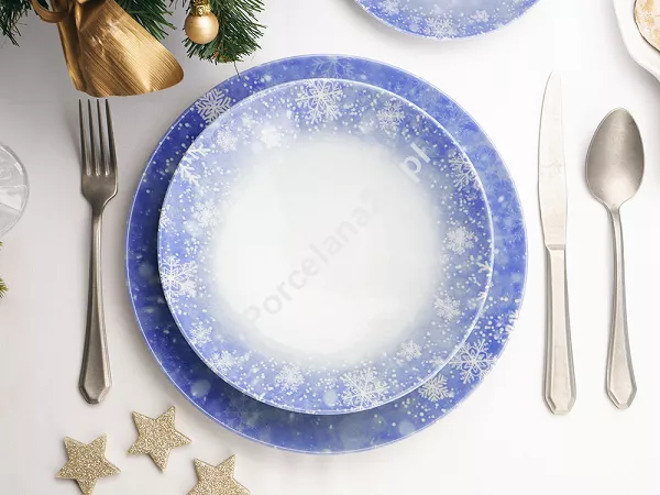 Komplet talerzy na 6 osób (18 el.) Lubiana - Boss / Vanilla 9076 Frozen Komplet talerzy na 6 osób (18 el.) Lubiana - Boss / Vanilla 9076 Frozen