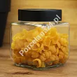 Pojemnik szklany 0,5 L z pokrywką Altom Design - Kwadratowy 07.POJ.8453