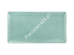 Półmisek prostokątny 24x13 cm Lubiana - Marrakesz Zielony (Morski)