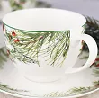 Komplet filiżanek ze spodkami 0,27 l / 15 cm (2 szt.)  Duo - Christmas Leaves 15.CHLE.K2TD
