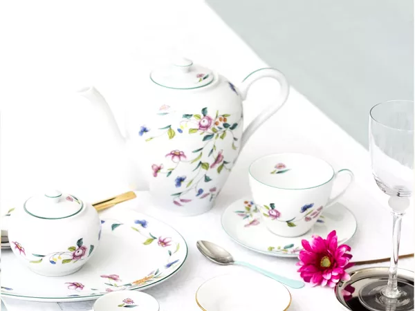 Garnitur do kawy na 12 osób (39 el.) Porcel - Florence Garnitur do kawy na 12 osób (39 el.) Porcel - Florence