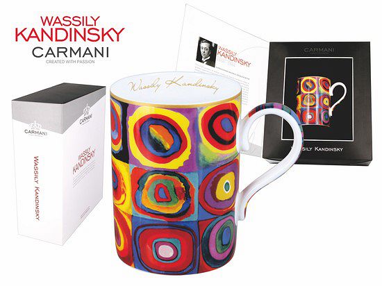 Kubek 0,4 L Carmani - Wassily Kandinsky Color Stady 046-0201 Kubek 0,4 L Carmani - Wassily Kandinsky Color Stady 046-0201