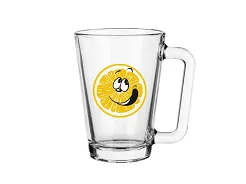 Kubek 250 ml Glasmark - Laura Cytryna 4G.65-250-4772-C