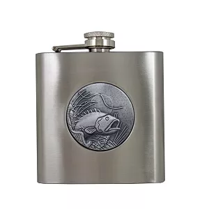 Piersiówka 180 ml Hinz Design - Emblemat Ryba WA-6M