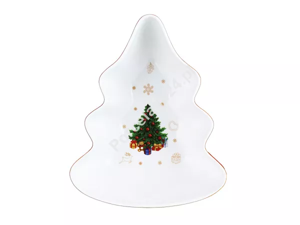 Patera choinka głęboka 19 cm Bogucice - Cicha Noc 986 Patera choinka głęboka 19 cm Bogucice - Cicha Noc 986