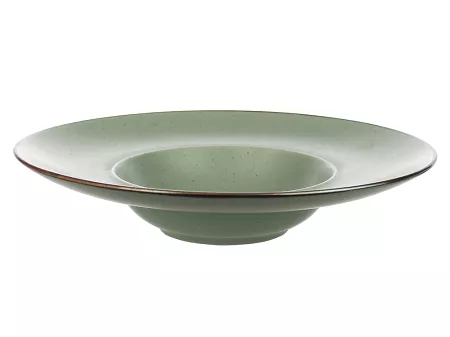 Talerz do pasty 28 cm Bogucice - Alumina Circus Green 1115
