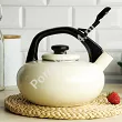 Czajnik emaliowany 2,5 L Forchetto - Luna Cremoso 1FO.CZA.1116