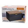 Chlebak stalowy z deską 35 cm Odelo - Cassio Biały 1OD.CHL.1953