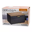 Chlebak stalowy z deską 35 cm Odelo - Cassio Biały 1OD.CHL.1953