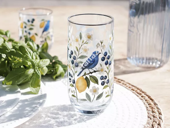 Szklanka wysoka 400 ml Glasmark - Cytrynowy Sad 4G.68-0025-W400-2017 Szklanka wysoka 400 ml Glasmark - Cytrynowy Sad 4G.68-0025-W400-2017